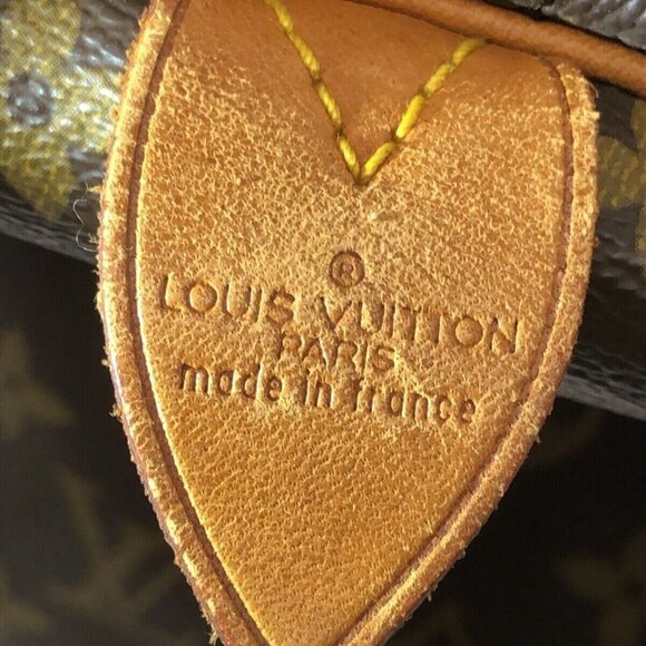100% Authentic LOUIS VUITTON Speedy 40 Monogram Monogram Hand Bag - Picture 9 of 14